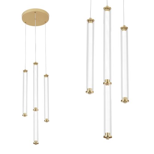 LED lampa G024-4CPR Gold