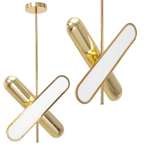 LED rippvalgusti APP832-CP Gold