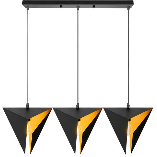 Hängelampe geometric  black 3tlg APP254-3CP