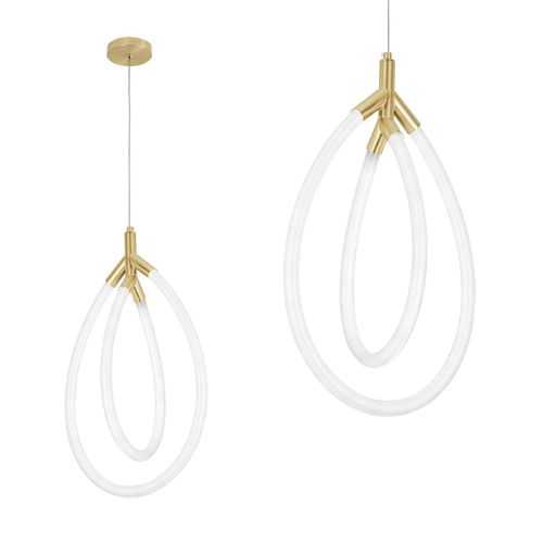 LED lamp G017-CP Gold