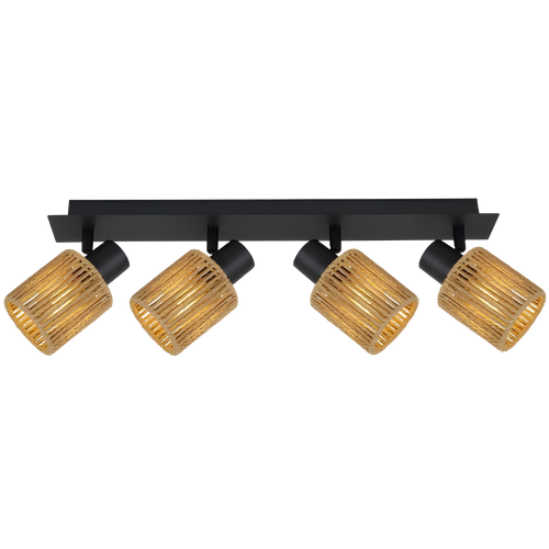 Candeeiro Suspenso APP1825-4W NATURE BLACK
