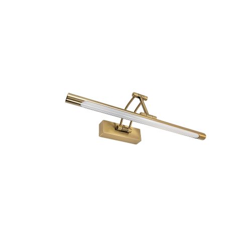 Stenen LED aplik za banya SWE022-1W 42cm Brush Gold