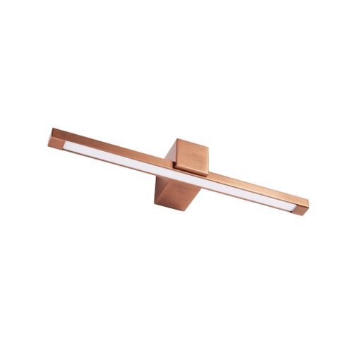 Koupelnové nástěnné LED svítidlo SWE052-1W 40cm COPPER BRUSH