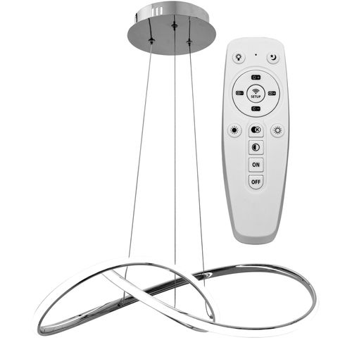 Пендел Ring LED + дистанционно управление APP393-CP Chrom