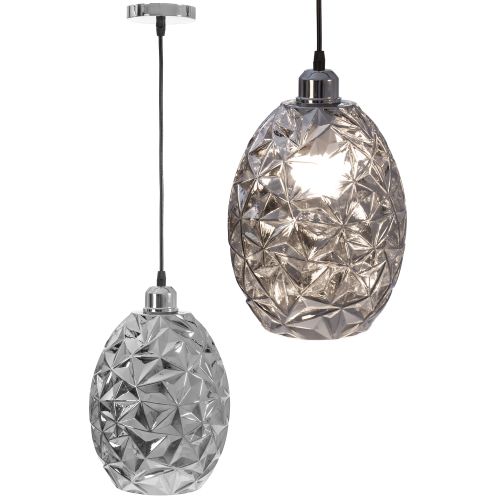 Stikla piekaramā lampa APP564-1CP CHROME