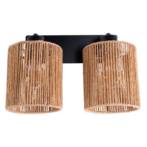 Wall lamp APP1824-2W NATURE BLACK