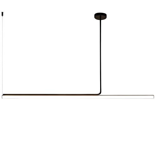 Ceiling lamp LED APP1660-CP Black 140cm
