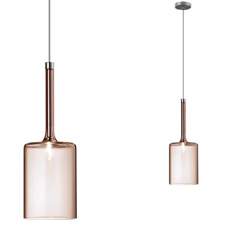 Pendant Ceiling Lamp Glass Shade APP1699-1CP AMBER B