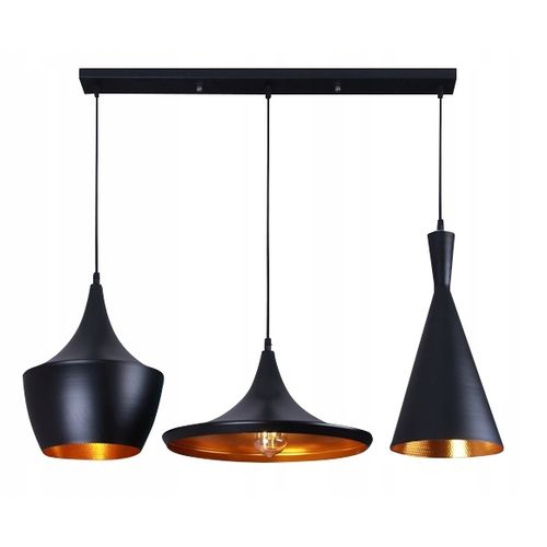 Stropna svetilka COSTA SET CP Black