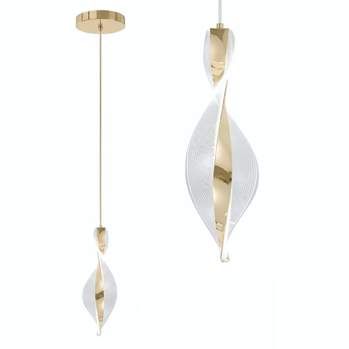 Hanglamp LED G120-CP GOLD