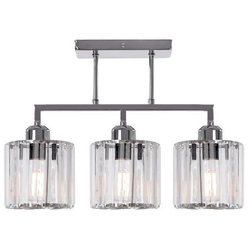 GLAMOUR piekaramā lampa 3xE27 392228 hroms