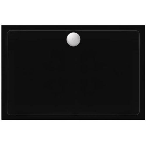 shower tray Rea Savoy Black 80x100