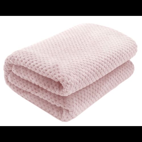 Plush blanket Diamond Dirty Pink