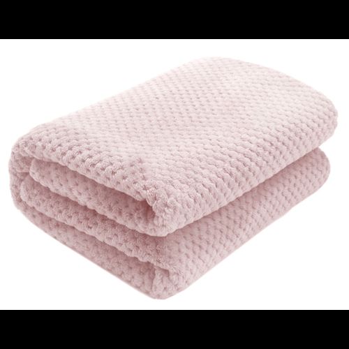 Plüsch Kuscheldecke Diamond dirty pink