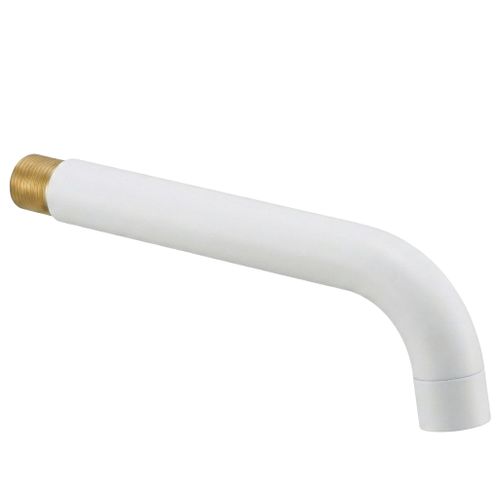 Чучур за смесител за вграждане Rea Lungo 20 cm White