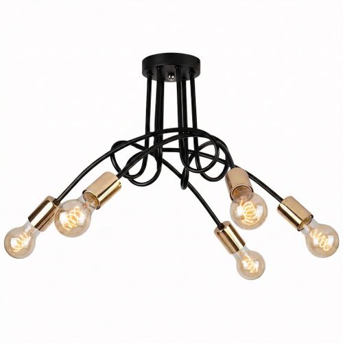 Lampa Paradise 5  APP518-5C Czarna