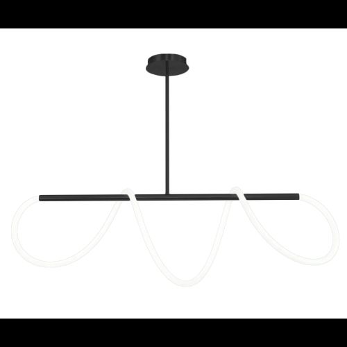 Stropné svietidlo LED APP856-CP Long Black