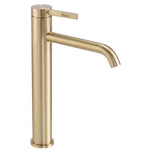 Bathroom faucet Rea Rivo Brush Gold