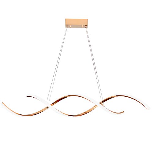 Люстра LED LHJ021-CP ROSE GOLD