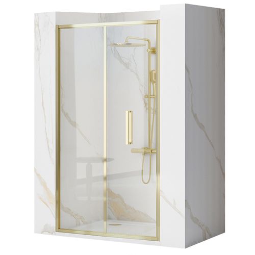 Sprchové dvere REA Rapid Fold 100 Gold