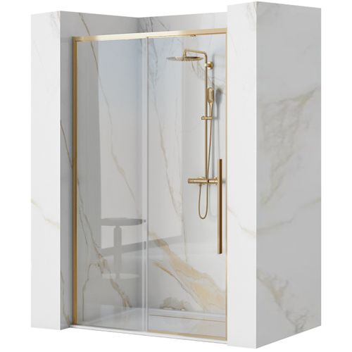 Sprchové dveře REA SOLAR - zlaté 100