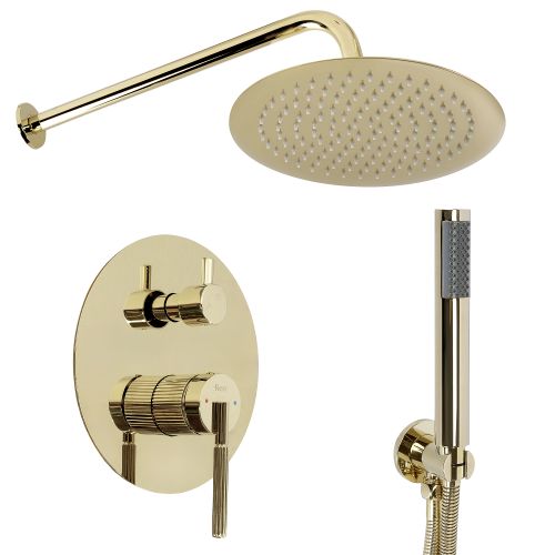 Душевой комплект Rea Argon Gold + BOX