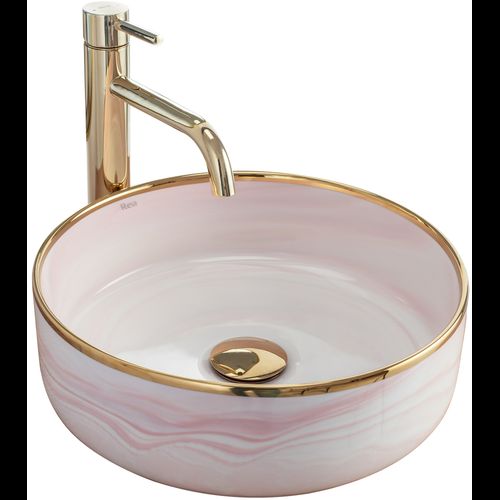 Countertop washbasin Rea Merida Pink