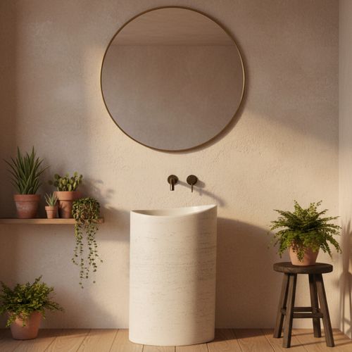 Lavabo monolitico REA Merlo