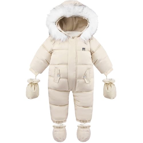 Children's coverall Cream 76-82cm