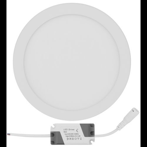 felületre szerelhető PANEL LED round white 12W