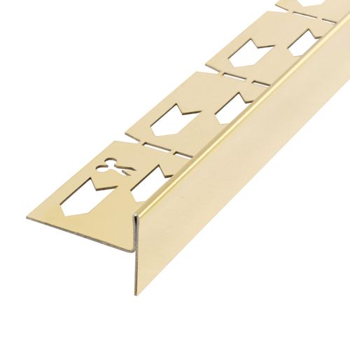 Profilé de chute latéral pour receveur de douche 120cm Gold