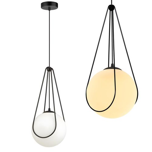 Люстра потолочная  APP1792-1CP 20cm Black