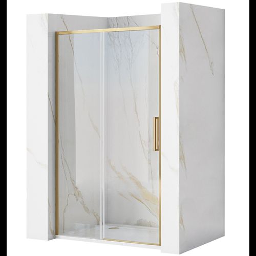 REA Rapid Slide 120 zelta matētas bīdāmās dušas durvis