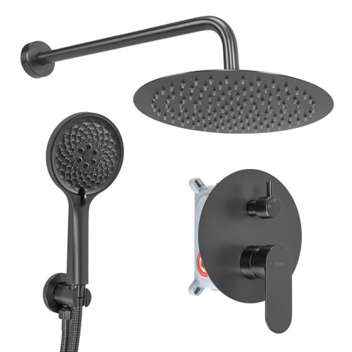 Podomítková sprchová sada Rea Drop Titan + BOX