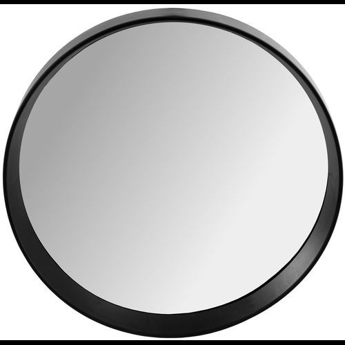 Kulaté zrcadlo Loft 50 cm černé JZ-50