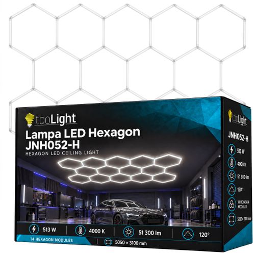 HEXAGON LED lamp JNH052-H White