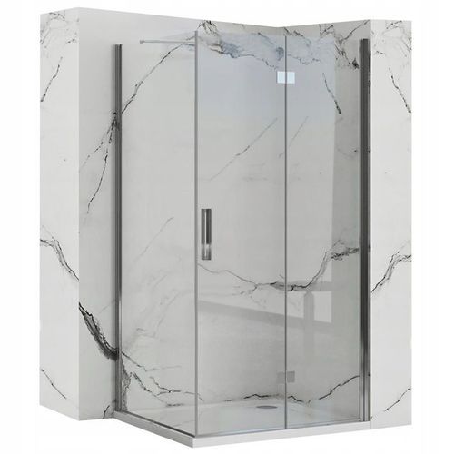 Shower enclosure Rea Molier Chrom 100x90