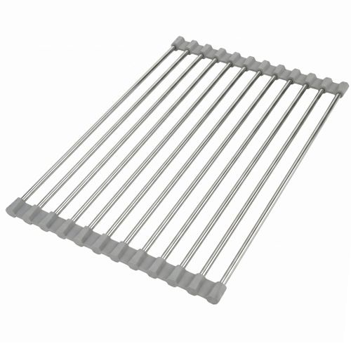 Rollbarer Abtropfständer für Spüle REA P12298A Grey