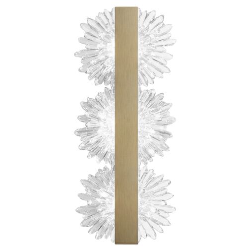 APPLIQUE MURALE LED G149-3W GOLD BRUSH