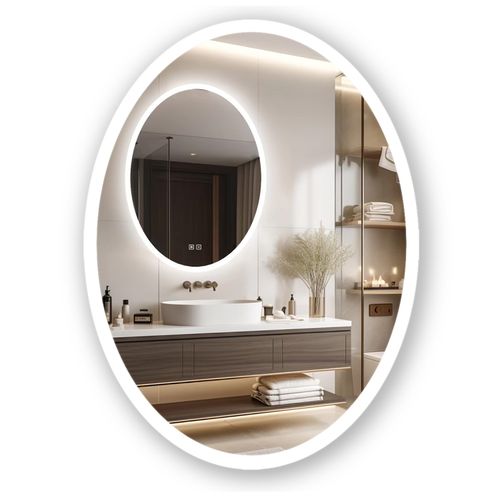 Mirror LED 60x80cm WWA