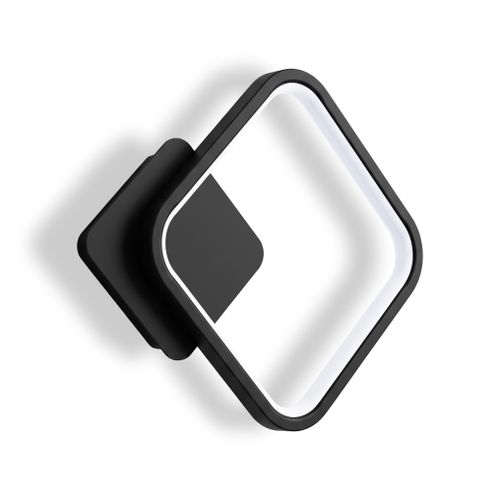 Applique a LED LHJ122-W Nero