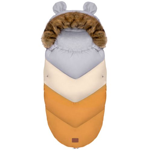 Baby sleeping bag Teddy PRO-V Pastel Orange