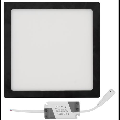 PANNEAU LED DE SURFACE SB 18W Black