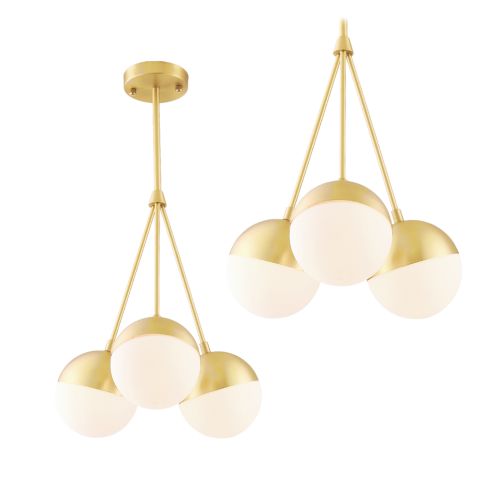 Lampe Gold APP688-3CP