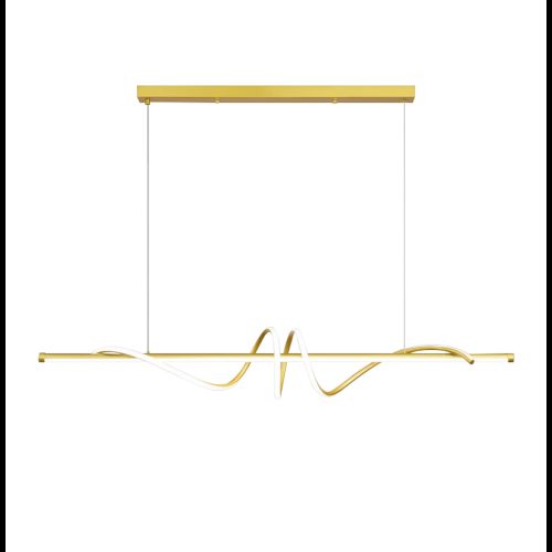 Люстра LED LHJ024-CP 120 cm GOLD