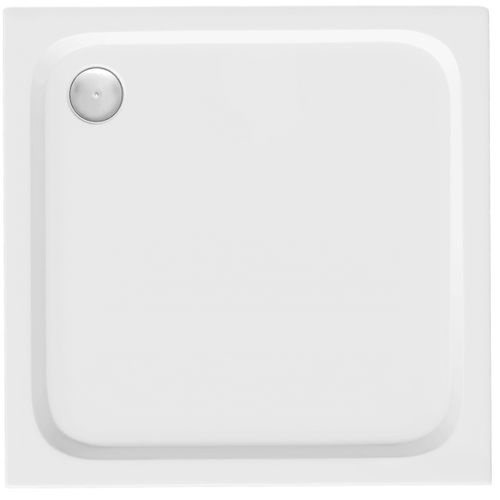 Cada pentru dus din acril Rea Belmond White 90x90