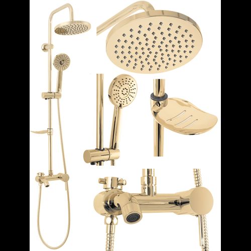 Kit de douche LUIS GOLD