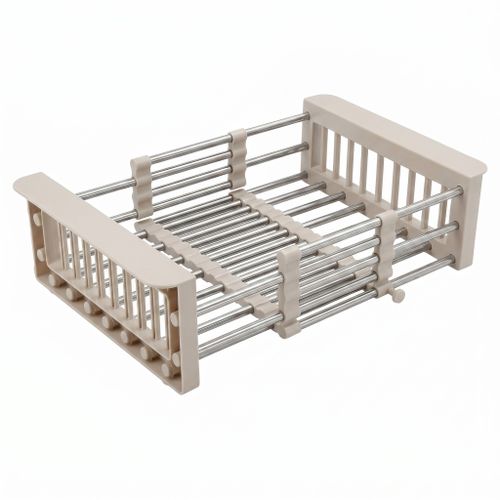 Teleskop-Abtropfständer für Spüle REA P14487B Beige