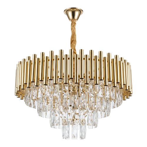Lampe suspendue en cristal SWE103-CP GOLD