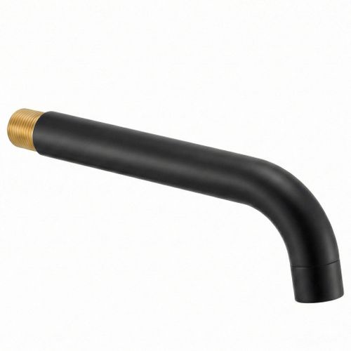 Чучур за смесител за вграждане Rea Lungo 20 cm Black